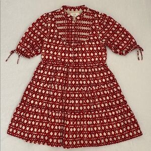 A loves a Girls Red Dress Size M